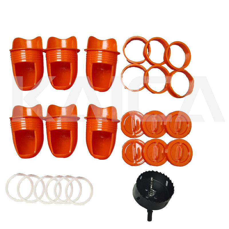 오렌지 피더 6 개 + 오프너 1 개