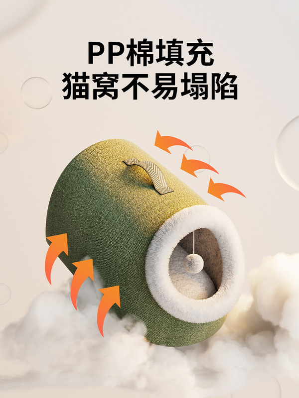 Huyihe 猫の巣冬暖かい密閉型恒温加熱猫ハウス猫四季ユニバーサル電気毛布冬ペット|undefined