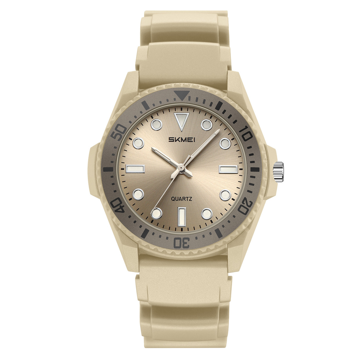 Momento de belleza para hombres y mujeres simple reloj de cuarzo 50 metros impermeable reloj de pulsera ligero para estudiantes relojes deportivos de ocio en stock al por mayor