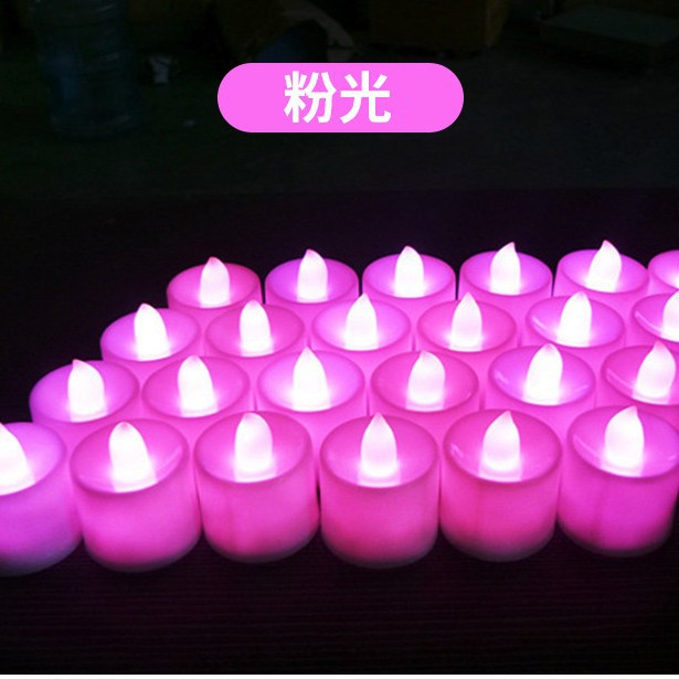 Lámpara de vela electrónica LED lámpara de vela boda creativa cumpleaños vela de boda sitio de diseño props vela electrónica