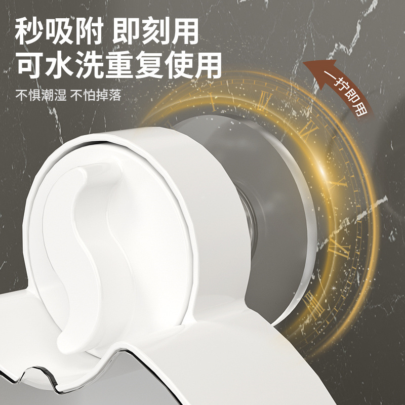 Caja de jabón de tapa de ventosa tipo estante de pared para almacenar drenaje doméstico de baño de baño caja de jabón sin agujeros