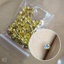 零散装袋装专用打耳洞穿耳洞耳钉扎耳孔穿耳针工具穿孔器大量促销
