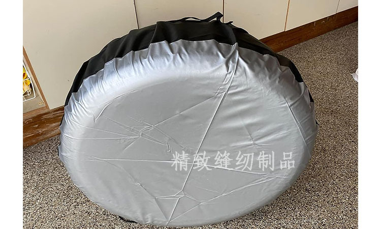 Cross-border Amazon car tire cover 420D Oxford cloth car spare tire cover waterproof sunscreen tire protection cover