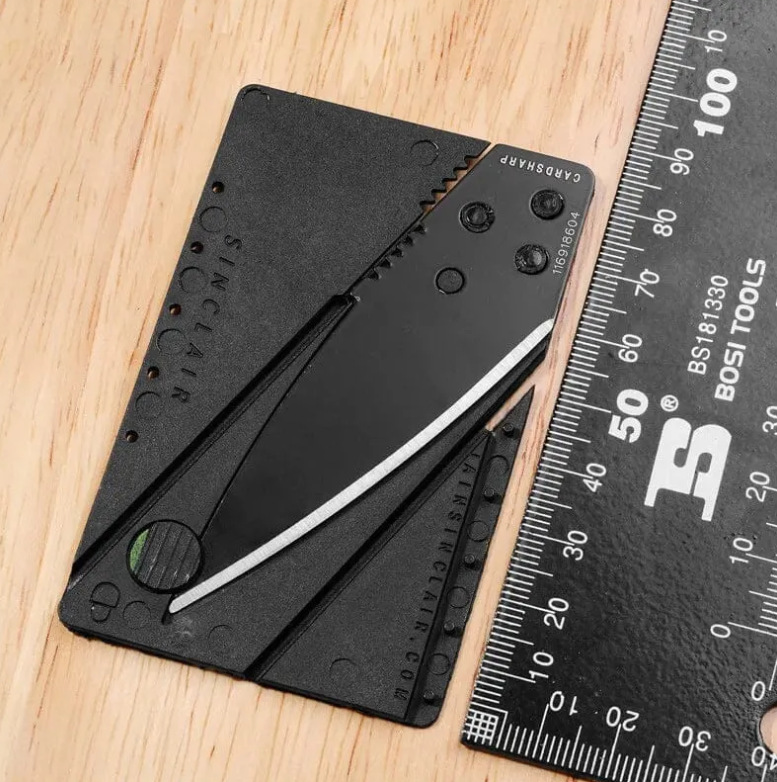 工厂信用卡折叠刀Multipurpose Folding Card Tool