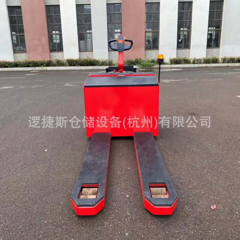 非标托盘搬运车8吨站驾式升高车液压搬运装卸车地牛铲车