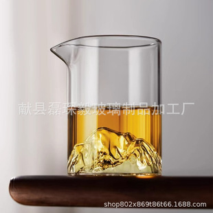 Fair Cup Glass Tea Fair Cup High Borosilicate Heat-resistant Glass Anti-scalding Kung Fu Tea Fair Cup Japanese Tea Set