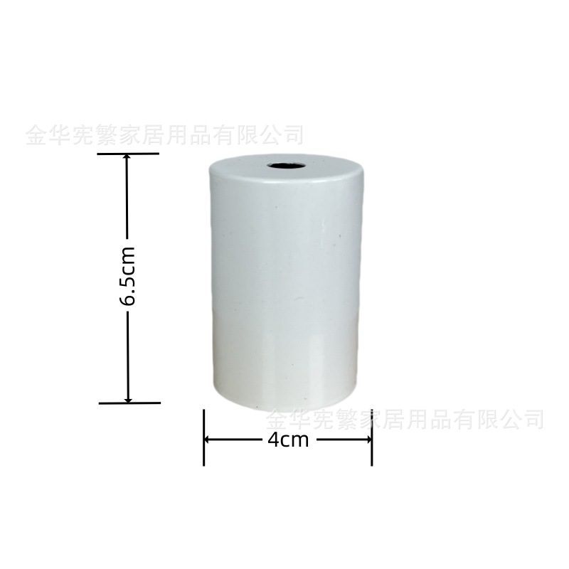 Yiwu spot E27 blanco y negro oro cromo lámpara taza de sombrero cubierta accesorios de lámpara accesorios de lámpara de mesa de metal