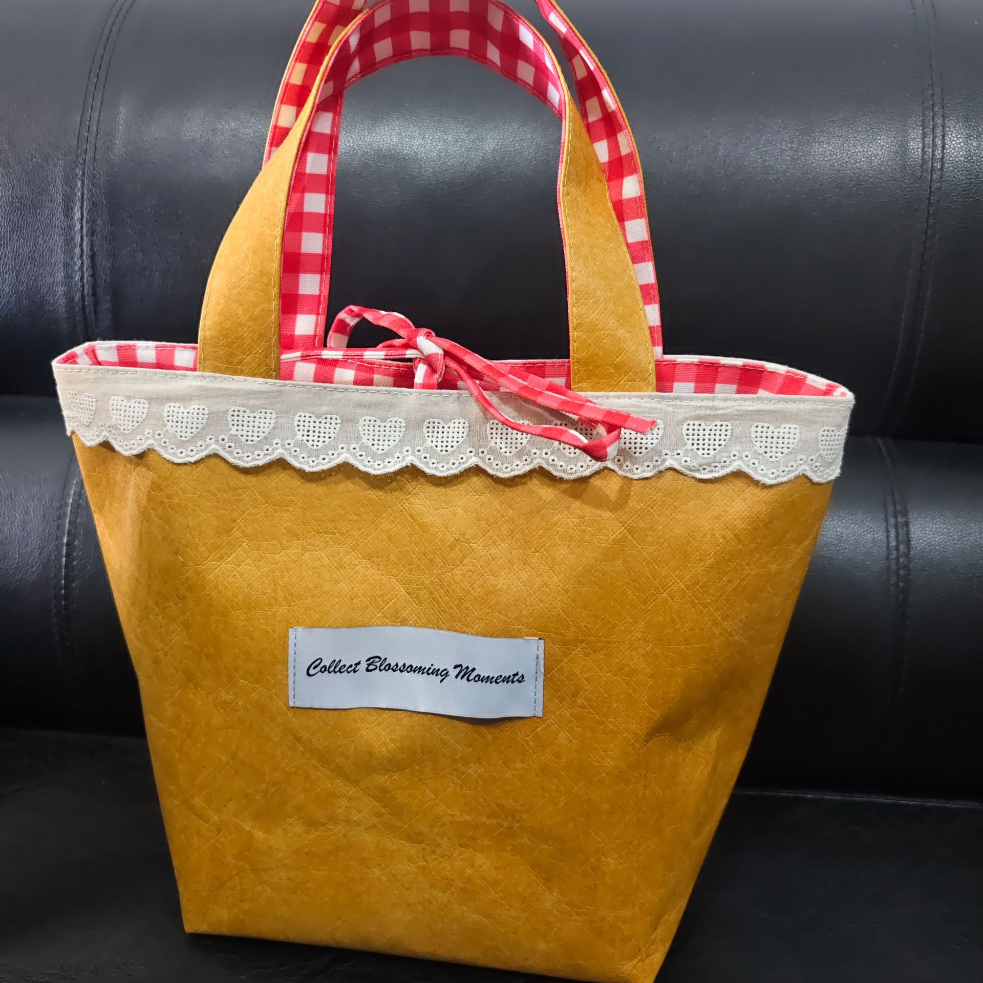 Dupont Paper Gift Bag, Insulated Bag, Picnic Food and Fruit Packaging Bag, Large Capacity Snack Storage Bag