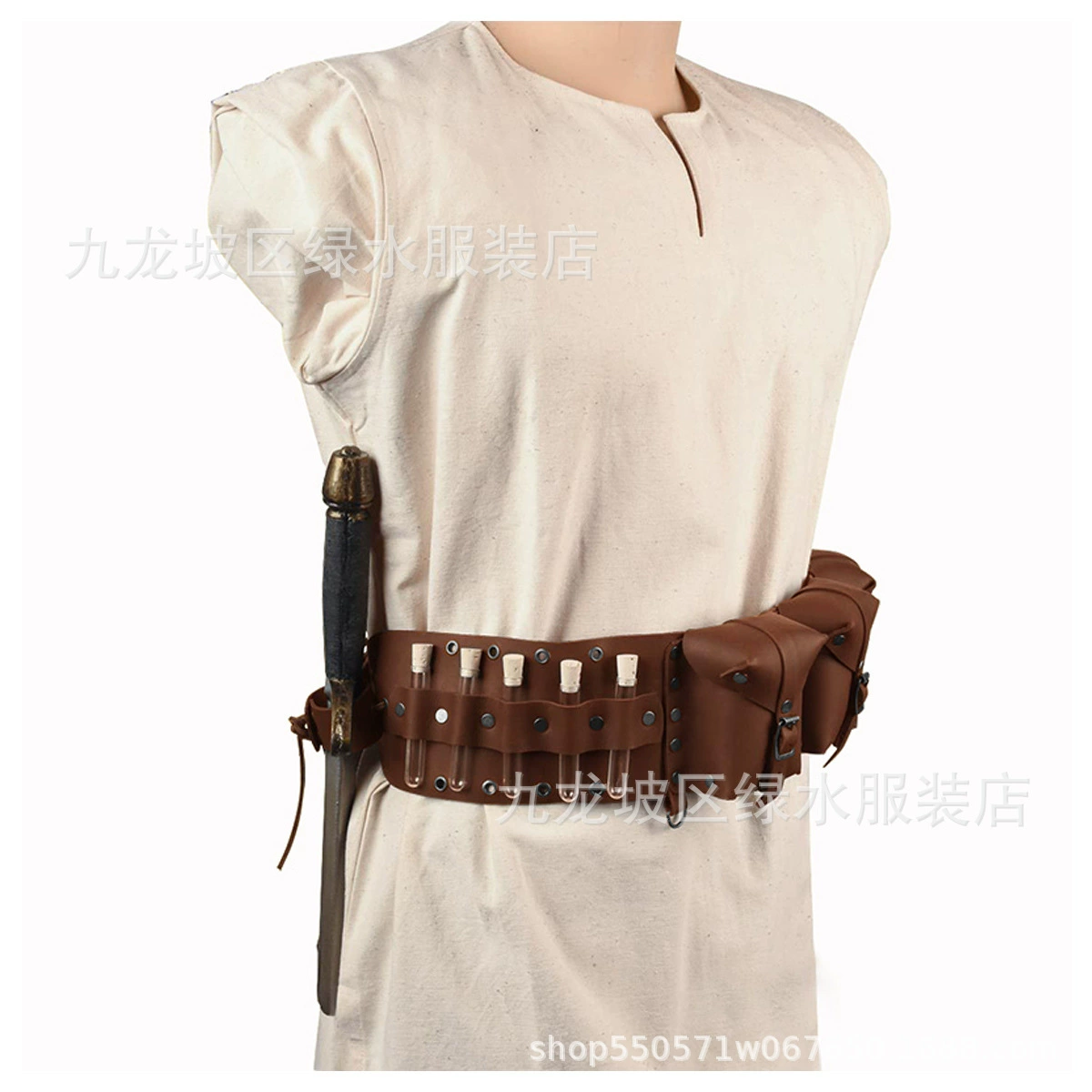 Новый трансграничный внешний торговый кожаный поясной ремешок Amazon можно повесить на аптечную бутылку желаю поставки AliExpress 667