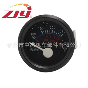 ZJY Zhongjie Instrument 2''52mm Water Temperature Meter 100-250 Fahrenheit 40-120 Celsius 12/24