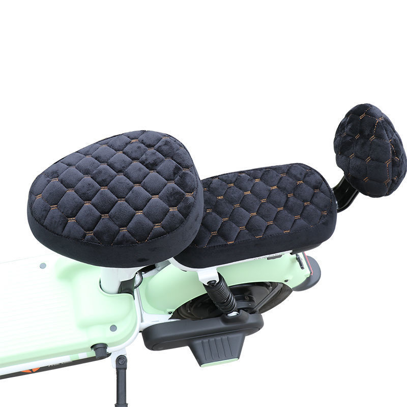 Cubierta de asiento de vehículo eléctrico, cubierta de asiento de bicicleta eléctrica, cubierta de asiento de bicicleta eléctrica, cubierta de asiento de bicicleta eléctrica, todo incluido, otoño y invierno image 7