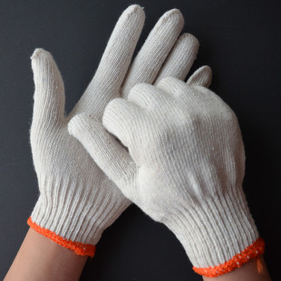 Cotton yarn gloves 500g mountain people yarn gloves construction site labor protection protective gloves wholesale 1 Jin gloves