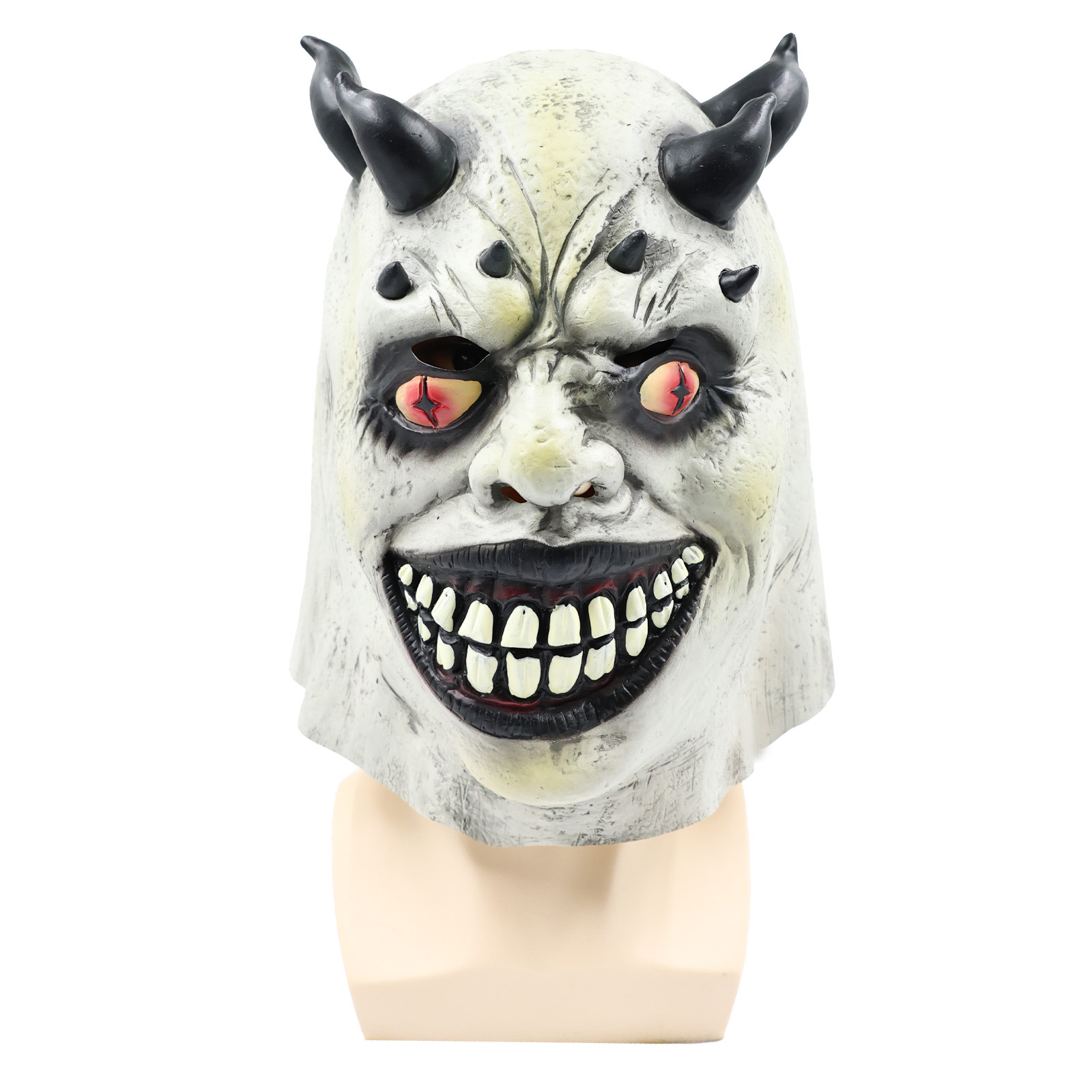 Máscara de látex de bestia divina parodia de celebridad, tocado de animal para accesorios de Halloween y transmisión en vivo, venta directa de fábrica