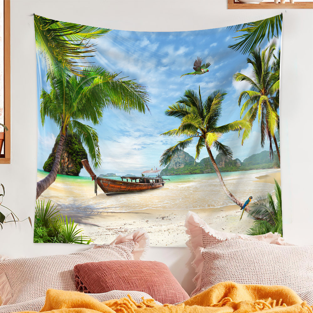 Bohemian Scenery Painting Wall Decoration Cloth Tapestry Wholesale Nihaojewelry display picture 160