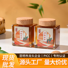 源头直供年割苦蜜365克瓶装深山农家自产野生蜂蜜纯正天然巢蜜
