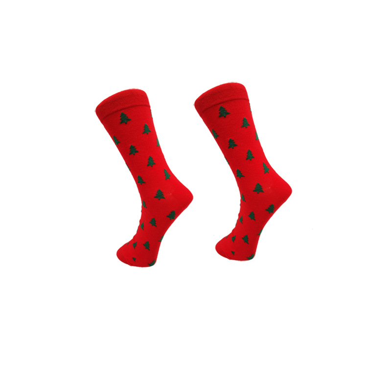 2025d 2025d Nouveau Couple Mi-Mollet Ins Style Personnalité Tendance Chaussettes de Noël pour Hommes_voghion.com