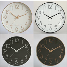 钟表挂钟客厅简约时尚大气静音现代经典创意个性石英钟表