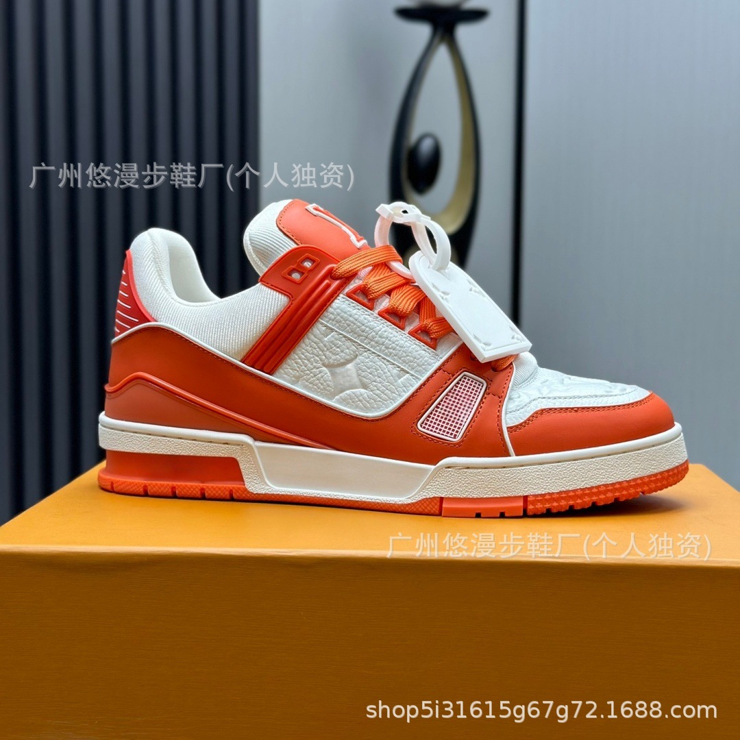 Zapatos Lujia, versión Guangzhou, zapatillas deportivas con estampado vaquero, suela gruesa, unisex, casuales, versátiles y modernas.
