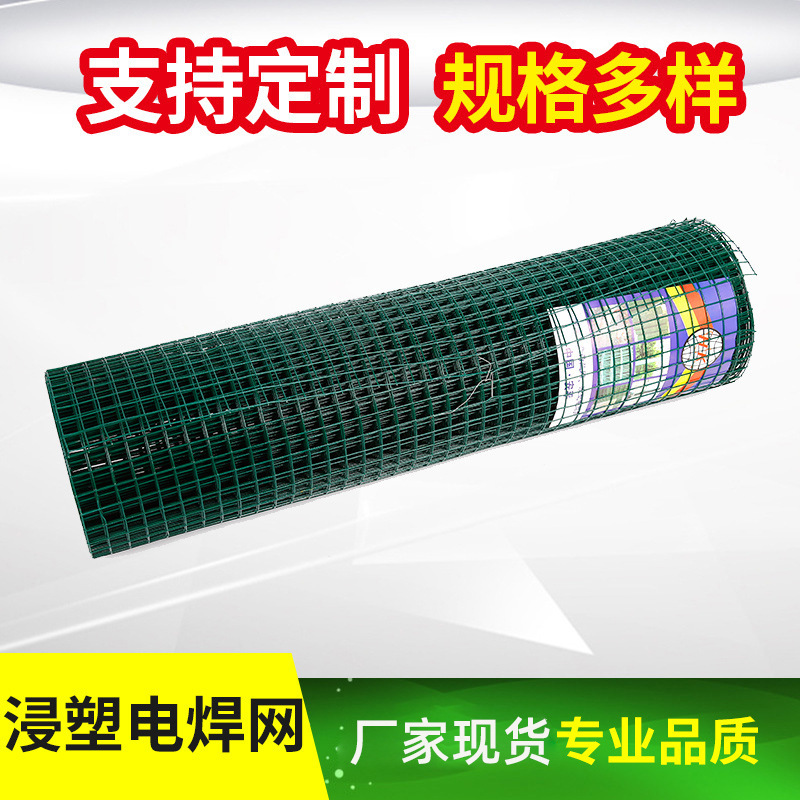 现货供应铁丝网围网涂塑浸塑电焊网养殖网喷塑网铁丝网鸟笼网