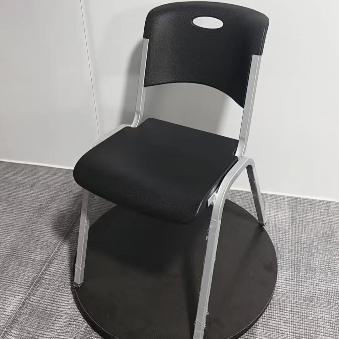 Silla de Oficina para Capacitación y Conferencias de Metal Multifuncional para Oficina y Sala de Conferencias