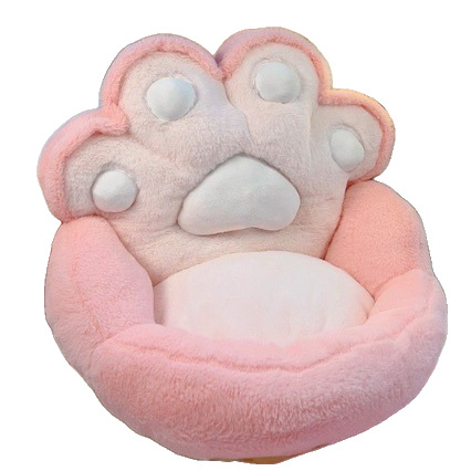 Garras de gato perezoso pequeño sofá decoración del dormitorio de tatami mujer silla individual ventana flotante humana cojín de dibujos animados