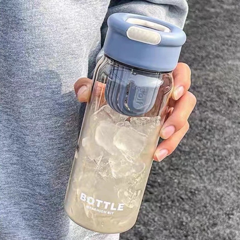 简约茶水分离水杯高颜值手提杯子带茶隔ins风夏季随手杯学生礼品|undefined