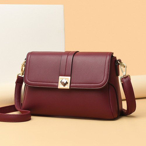 Bags  new Korean version fashion cross-border small square bags bags trend crossbody bag women's single shoulder middle-aged women's bag
