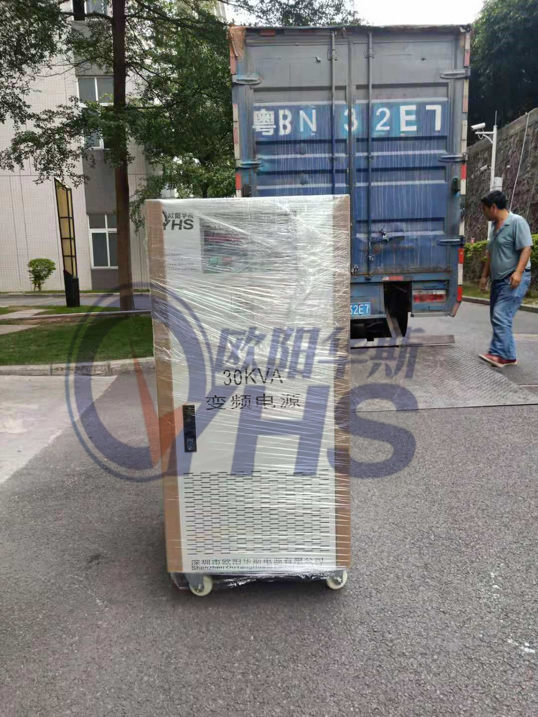 ŷ����˹30KVA��Ƶ��Դ�����������ڿͻ��ֳ�������110V 60HZ��Ʒ