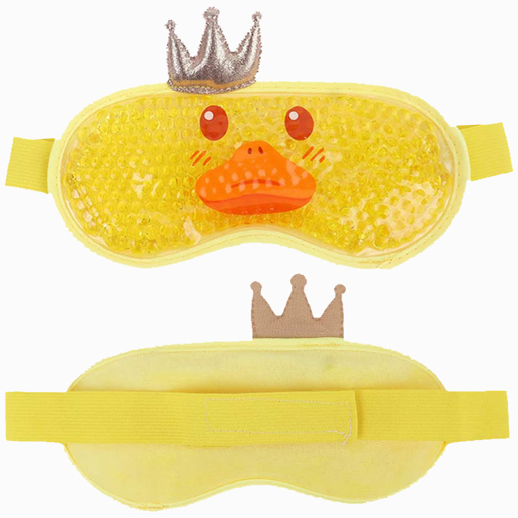 Cartoon gel, beads, sleep mask, cold compress PVC, material