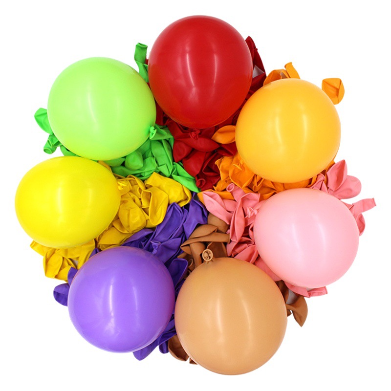 Decoración de boda de 10 pulgadas globo mate transparente decoración de fiesta de cumpleaños traje al por mayor personalizado decoración de sala de bodas