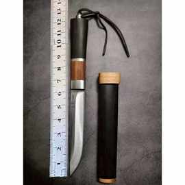 荒野求生水果刀户外龙骨高硬度刀具钓鱼专用防身登山便携随身刀