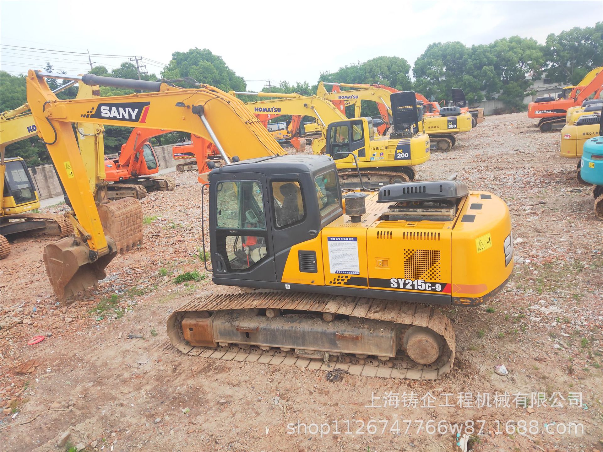 九成新国产三一21吨钩机参数价格三一重工挖掘机工程机械