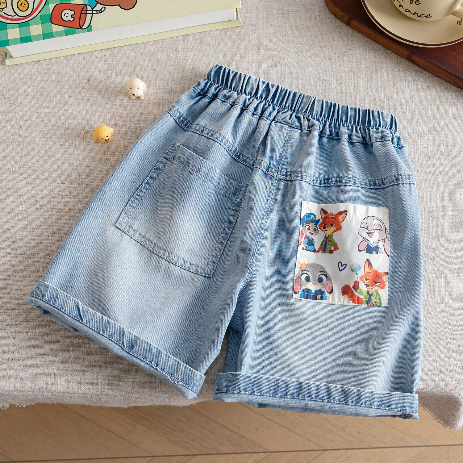 Children's denim skirt