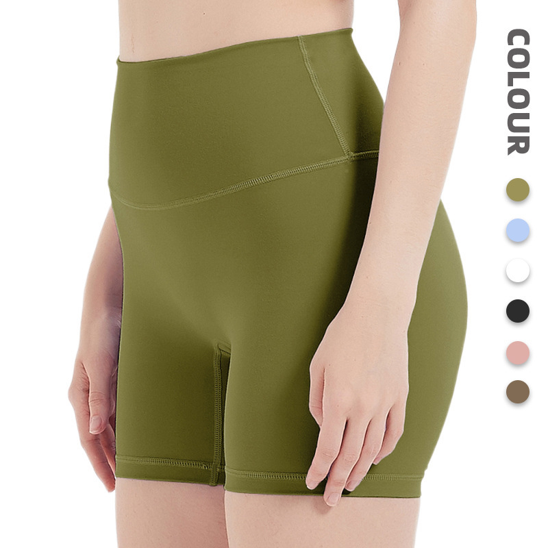 Amazon Cross-Border Peach Butt Yoga Shorts for Women, Summer High-Waisted Butt-Lifting Tight Pants for Training and Running Sports