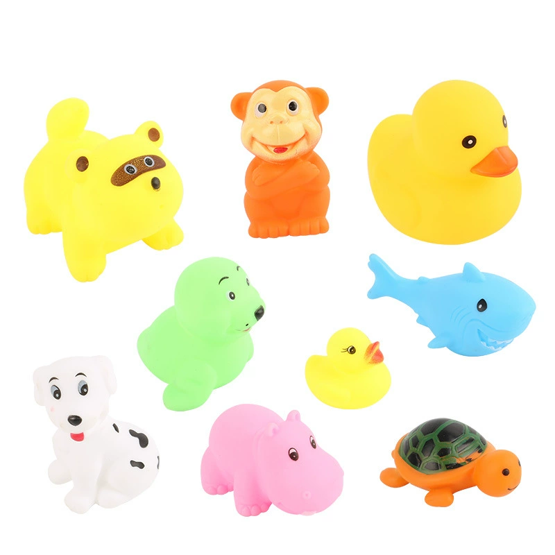 Игрушка для ванны для мальчиков и девочек, игра в воде, антистресс, издает звуки