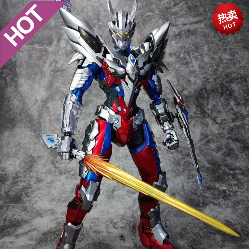 Ультра, многофункциональная подвижная Ultraman Tiga, золотая игрушка для мальчиков, трансформер, кукла