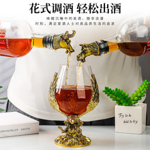 十二生肖动物倒酒器红酒洋酒香槟酒嘴家用酒吧食品级酒塞倒酒器