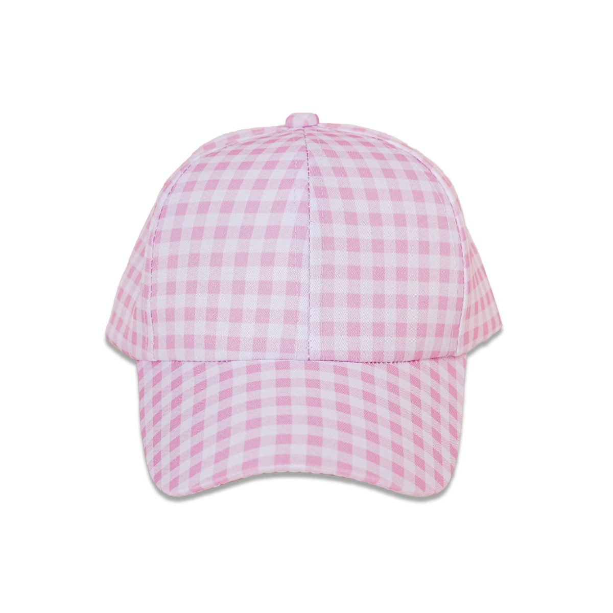 Fashion New Wide-brimmed Children's Peaked Cap Female Plaid display picture 4