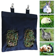 宠物用品兔子仓鼠干草储存袋小型宠物悬挂式食物包豚鼠喂草袋草架