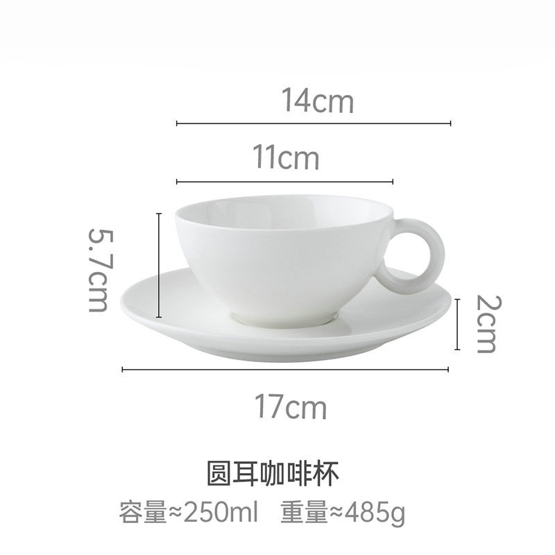 Logo personalizado de cerámica taza de café publicidad promoción impresa impresión de taza de café taza de agua de leche