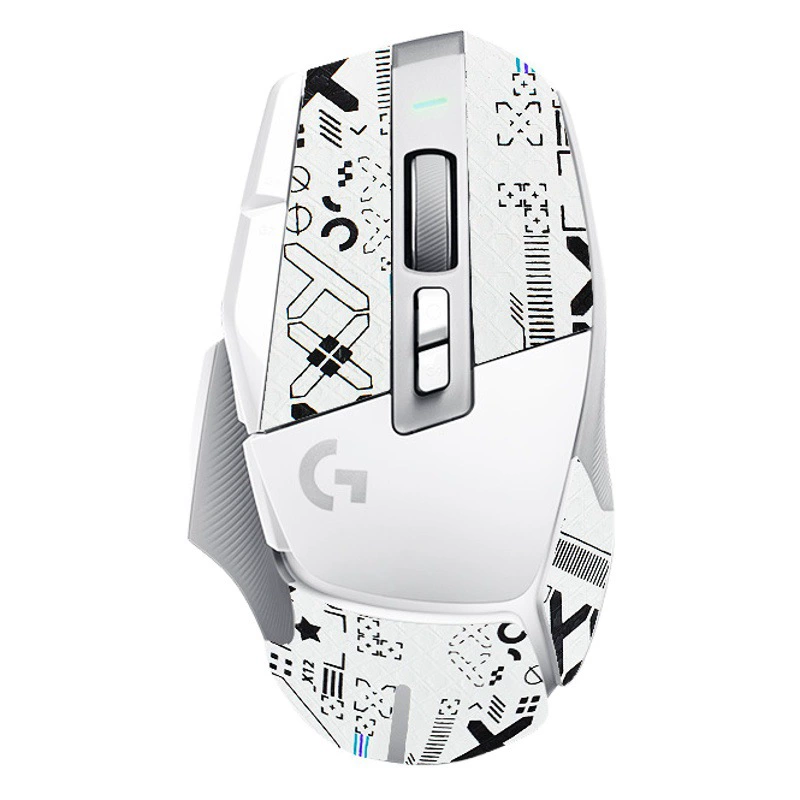 Теплая рисовая мышь Противоскользящая наклейка G502X Проводная и беспроводная специальная защита от пота-поглощающая пот-уменьшающая наклейка с размером скольжения Кожа ящерицы