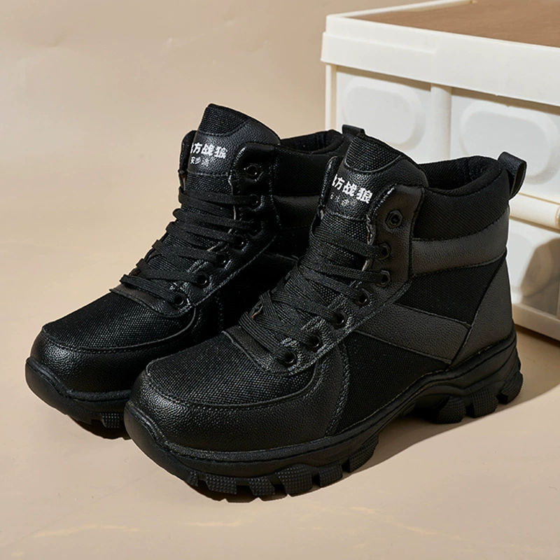 2024 зимняя новая мужская обувь плюс бархатные снежные сапоги мужская теплая хлопчатобумажная обувь мужская толстая северо-восточная наружная большая хлопчатобумажная сапоги мужская