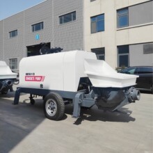 柴油40型混凝土输送泵 高压细石浇筑地泵 拖式混凝土泵厂家