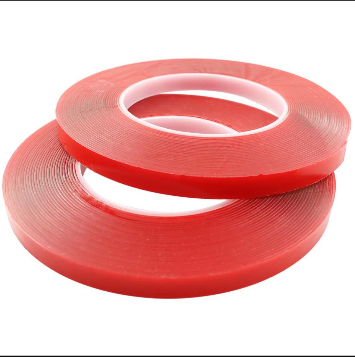 红膜纳米双面胶1mm无痕挂钩胶防水耐温亚克力高粘 双面防水泡泡胶