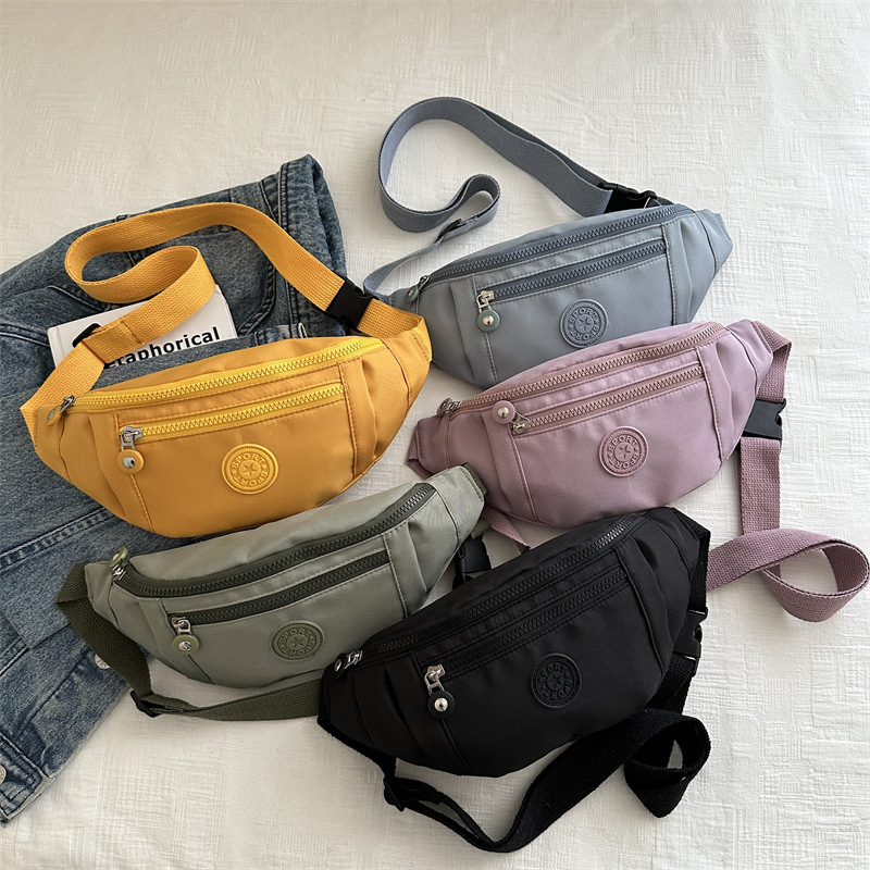 Nuevo nicho de diseño de bolso de cintura para hombres tendencia de personalidad estética 2024 verano almacenamiento de teléfonos móviles bolso de pecho de aire deportivo