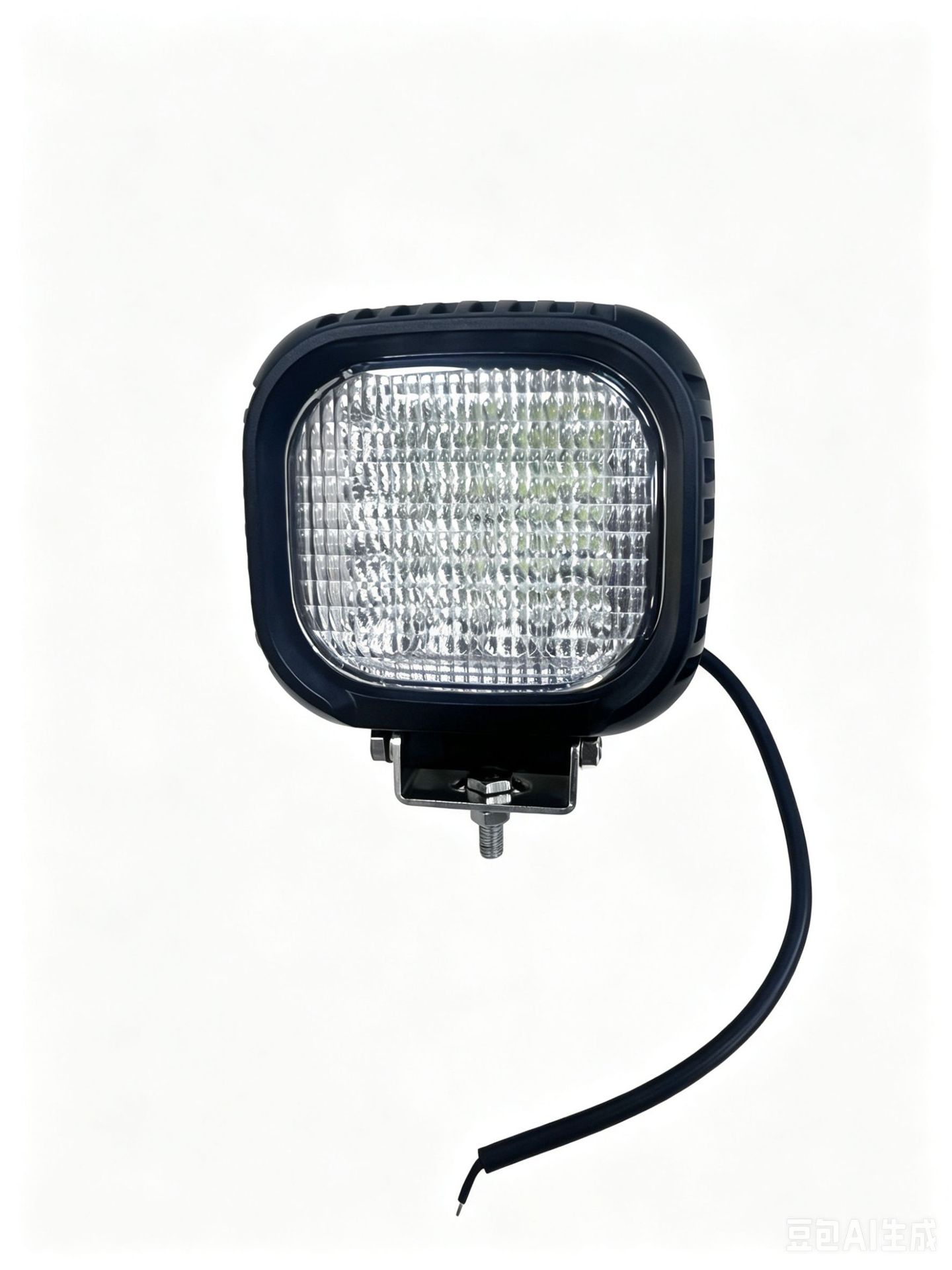 Car Work Light Electric Vehicle Spotlight Aluminum Alloy Motorcycle White Light Off-Road Vehicle Searchlight Waterproof