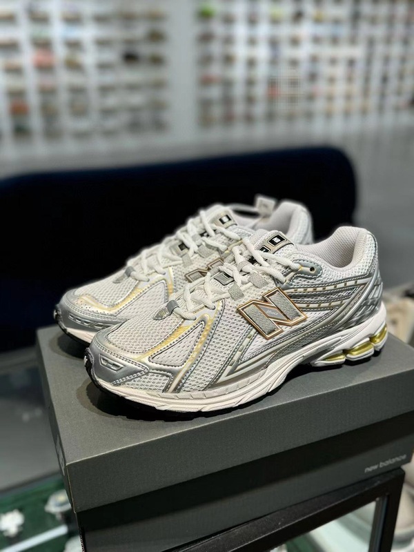 莆田 Haoji は純粋な nb1906 シルバー、シルバー、グレー、ホワイト、グリーン、ネイビーブルー、通気性のあるカジュアルな男性と女性のスポーツシューズです。|undefined