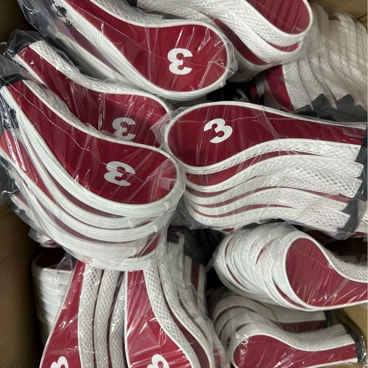 Fuente de la fuente, imágenes, muestras, consulta, 10-12 pcs, cubierta del casquillo de la barra de hierro, cubierta multicolor de la barra de la cremallera del golf