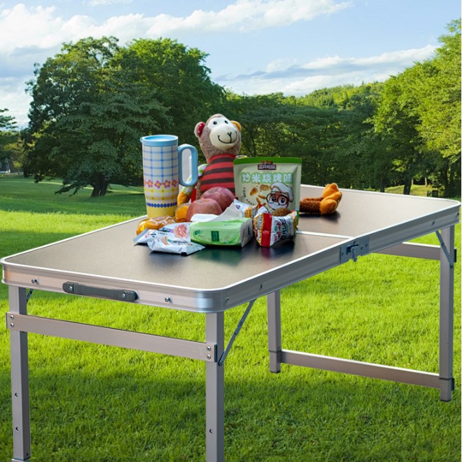 Fabricantes de suministro de tablas plegables al aire libre, puestos de mercado nocturno, tablas portátiles de camping, tablas de pícnic, tablas de aluminio