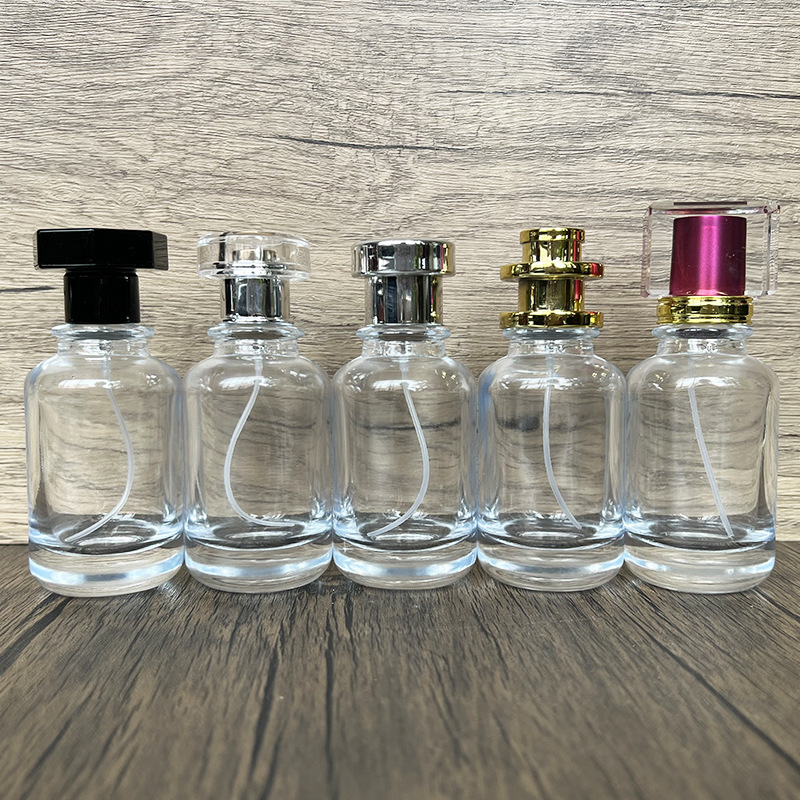 现货多款50ml-36~40卡口喷雾分装瓶化妆品便捷按压化妆品玻璃空瓶